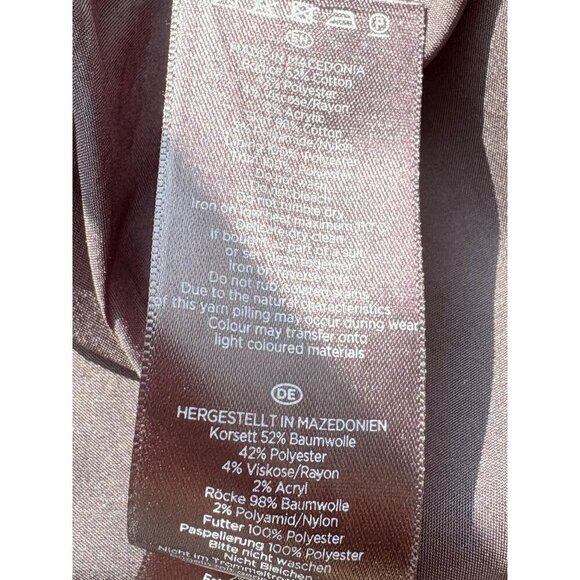 Hobbs London Lara Dress Gray Black Tweed Colorblock Sheath 12 - Picture 6 of 6